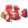 Mundo Oceânico Polvo Peixe Boneca Peixe Tropical Balão de Filme de Alumínio Decoração de Festa de Aniversário Infantil Balão de Modelar