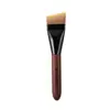 Brocha de Base del Mismo Estilo que la Celebridad de Internet con Cabeza Plana, Brocha para Mascarilla Facial Curva que no Absorbe el Polvo, Ligera y Adaptable, Sin Marcas de Brocha, Brocha de Maquillaje Cangzhou