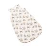 Saco de dormir de algodón de bambú sin mangas para bebé Kangobaby, saco de dormir universal grueso para las cuatro estaciones para otoño e invierno, edredón para niños