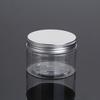 Botella de Plástico con Tapa de Aluminio Transparente, Botella PET Transparente, Botella para Crema de Mascarilla Facial de 120ml Engrosada con Almohadilla Interna al por Mayor