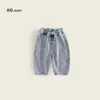 Ropa Infantil Otoño 2025 Nuevo Estilo Coreano Pantalones para Niños y Niñas Amigables con la Piel Cómodos Modernos Versátiles Jeans de Otoño
