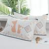 Toalla de almohada de algodón de gasa gruesa para adultos, resistente a la suciedad, cómoda y transpirable, para estudiantes, venta al por mayor