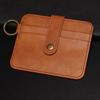 Mini Bolsa Pequena para Cartões Multi-Cartões Anti-Magnético Roubo Escova Carteira de Motorista Leve Horizontal Porta-Cartões Masculino Capa Protetora para Cartão de Ônibus