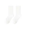 Calcetines Blancos Holgados para Mujer, Calcetines de Malla Fina Transpirables de Media Pantorrilla para Verano, Nuevo Estilo Popular 2026, Calcetines Zhuji sin Costuras