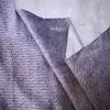 Tejido burnout con patrón de onda en S, tejido de punto por urdimbre de felpa corta ultrasuave, material para tapicería de sofás y textiles del hogar