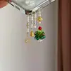 Atmósfera de Otoño e Invierno Navidad Árbol de Navidad de Cuentas Colorido Colgante Lujo Accesible Elegante Cadena para Teléfono Móvil Colgante Versátil de Moda