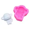 Mono de Boca Grande de Dibujos Animados Molde de Silicona para Hornear Decoración de Pastel Infantil Yeso de Aromaterapia Resina Molde DIY Hecho a Mano