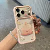 Adesivos de Bolo Desenho Animado Novos Aplicáveis para Capa de Celular Apple 17pm Meninas Alta Aparência 16/15 Transparente Nicho 14