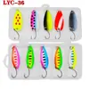Lantejoulas Luya 10 2G/3G/5G Lantejoulas Luya anzol único isca artificial truta boca de cavalo isca de arremesso