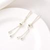 Cadena de caja de 14K chapada en oro, que conserva el color, ajustable, cadena de extensión para pulsera o collar casero, cadena de silicona con cruz