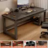 Escritorio de Computadora para Dormitorio, Uso en Casa, Escritorio Rectangular de Oficina, Escritorio de Estudio para Estudiantes, Escritorio Sencillo Personalizable