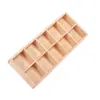 Caja de Almacenamiento con Rejillas de Madera Seis/Ocho/Cuadradas Múltiples Rejillas Madera de Pino Caja de Exhibición de Palets Caja de Almacenamiento de Madera Caja de Madera