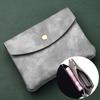 Monedero Bolso para Tarjetas para Mujer Cuero Suave Bolso Pequeño Monedero Mini Billetera Pequeña para Hombre Bolsa para Llaves Bolsa para Almacenamiento de Audífonos Venta al por Mayor