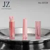 Pedido Jinze: Tapa Cuadrada Tubo Corazón/Diamante, Tubo de Labial de Presión, Material de Empaque de Tubo Vacío de Plástico
