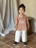 Camiseta de Manga Larga para Niños, Algodón Puro, Ropa de Otoño para Niños, Corte Holgado, Capa Base para Niñas, Nuevo Top de Primavera y Otoño para Bebé 2026