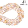 Jinghui DIY accesorios hechos a mano con cuentas topacio púrpura natural aleatorio 4m-8m cristal semiacabado joyería irregular