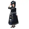 Novos Trajes de Marcha Étnica Zhuang de Guangxi para Adultos, Trajes de Performance Étnica Miao, Trajes de Dança Bordados para Fotografia de Viagem