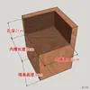 Elevador de Patas de Mesa Almohadillas para Pies de Cama Altura Fija Bloque de Madera Almohadilla para Pies de Mesa Bloque Pie de Sofá Soporte para Muebles Pie de Gabinete Cama Metabo