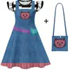 Nueva Exportación Casa de Muñecas de Gaby Disfraz Falda Niñas Vestido de Manga Volante Vestido de Princesa 26224
