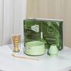 Juego de Té Matcha Estilo Ins Japonés Set de 7 Piezas con Batidor de Té Caja de Regalo de Cerámica Tazón de Matcha Transfronterizo con Pico