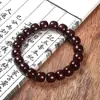 Pulseira Bodhi Vinho Material Antigo Círculo Duplo Semente de Bodhi Pulseira de Mão Bodhi de Cinábrio Raiz de Bodhi Contas de Buda Tianzhu