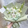 Creativo Transfronterizo Papel Texturizado con Patrón de Piedra Plisado Papel con Textura Forma Papel para Envoltura de Ramo Papel de Arte Impermeable Embalaje de Flores Venta al por Mayor