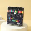 Caneta Glitter Marcador Luminoso Caneta Fluorescente Pintura Tinta Brilhante Estrela Caneta Glitter Caneta Marcadora Estudante Caneta Pérola
