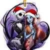 El Extraño Mundo de Jack Personaje de Dibujos Animados Transfronterizo Producto Nuevo Decoración Colgante de Árbol de Navidad Acrílico Plano 2D