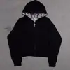 Comercio Exterior Transfronterizo Hombres Nuevo Primavera y Otoño Talla Grande Banquete Patrón de Pitón Moda Ajuste Delgado Con Capucha Cuello en V Brillante Reversible