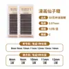 Pestañas Postizas Estilo Cómic Diosa de las Flores 5D Trasplante de Cabello de Hada Racimo de Flores Múltiples No se Caen Suaves Naturales 5D 5 Racimos Pestañas Individuales
