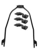 Accesorios universales para patinete eléctrico M365, soporte de guardabarros trasero, amortiguación, conjunto completo, rojo y negro, venta directa de fábrica