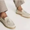 2026 Nuevo Modelo Mocasines Slip-On para Hombre con Borlas, Suela Plana, Cómodos, Zapatos de Color Sólido
