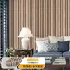 Fábrica de Origen Patrón Vintage Grano de Madera Pared Fondo del Hogar Papel Tapiz Autoadhesivo Pegatinas de Pared Papel Tapiz Decorativo para Renovación