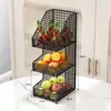 Prato de Frutas Doméstico Sala de Estar Mesa de Centro Prato de Doces Luxo Leve High-end Prato Pingente para Lanches Prato de Doces Multicamadas Cesta Dividida