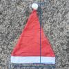 Decorações de Natal transfronteiriças chapéu de Natal adulto chapéu de Natal comum não tecido azul verde vermelho laranja suprimentos para chapéu
