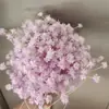 Flor de montanha pequena buquê de flores secas decoração luz luxo high-end diy material real flor air-dried importado espécime material de flor