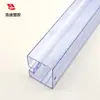 Tubo Duro de Embalaje Antiestático de PVC Transparente con Forma Especial con Diámetro de Boca de Tubo de 36 mm Tubo de Embalaje para Componentes Digitales IC