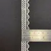 Fábrica de Origem seda leite fina 1-5cm bordado de renda bolo com em estoque acessórios de vestuário atacado