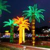Levou palmeira levou coqueiro luz árvore luminosa lanterna árvore levou ano novo árvore decorativa comunidade iluminação de estrada