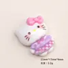 Acessórios de Resina DIY Desenho Animado Joias Flor Saia Gatinho Cola Creme Grampo de Cabelo Capa de Celular Fivela de Sapato Pingente de Chaveiro com
