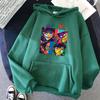 Sudadera con capucha Gorillaz de invierno código europeo transfronterizo para hombre y mujer sudadera de otoño e invierno