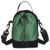Bolso Pequeño Cruzado de Estilo Japonés con Bloques de Color Ins, Ligero Versátil para Viajes al Trabajo al Aire Libre Casual, Bolso Cruzado para Mujer con Cierre de Cordón, Bolso para Teléfono con Correa al Hombro