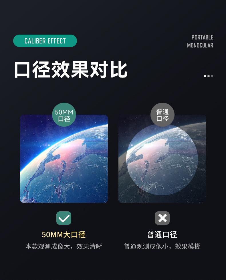 10-30*50单筒变倍望远镜充氮防水ED