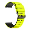 Venta al por mayor de fábrica Adecuado para Huawei Xiaomi Amazfit Huami Honor Samsung Garmin Suunto Correa de reloj de 22 mm de dos colores
