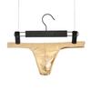 Moda cueca masculina de seda gelo, bolsas europeias e americanas, nova tanga masculina transparente de seda gelo de cintura baixa, cueca pequena