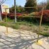 Nuevo Soporte de Pie Plegable para Cortina de Gasa KT Board Arco de Hierro Tipo Soporte Espesor Accesorios de Boda Marco de Fondo