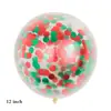 Amazon Globos Transparentes de Confeti y Brillantina de 12 Pulgadas Redondos Transparentes con Confeti de Colores Decoración de Cumpleaños