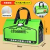 Bolsas aislantes desechables comerciales personalizadas para llevar, brochetas de barbacoa de langosta, papel de aluminio, bolsas de embalaje para llevar engrosadas