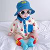 Macacões de Bebê de Algodão 95% para Meninos e Meninas, Roupas de Bebê Finas de Manga Curta para o Verão, Pijamas para Engatinhar, Roupas Infantis para Sair