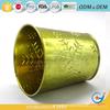 Vaso de Flores Decorativo para Casa de Natal Vaso de Flores de Zinco e Ferro Europeu e Americano Atacado Lata de Jardim Estampada Balde de Flores